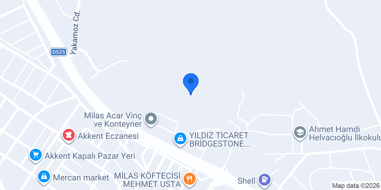 ULUDAĞ MİLAS konumu