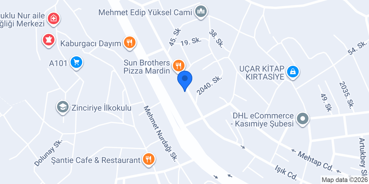 ÇINAR SPOT MOBİLYA konumu