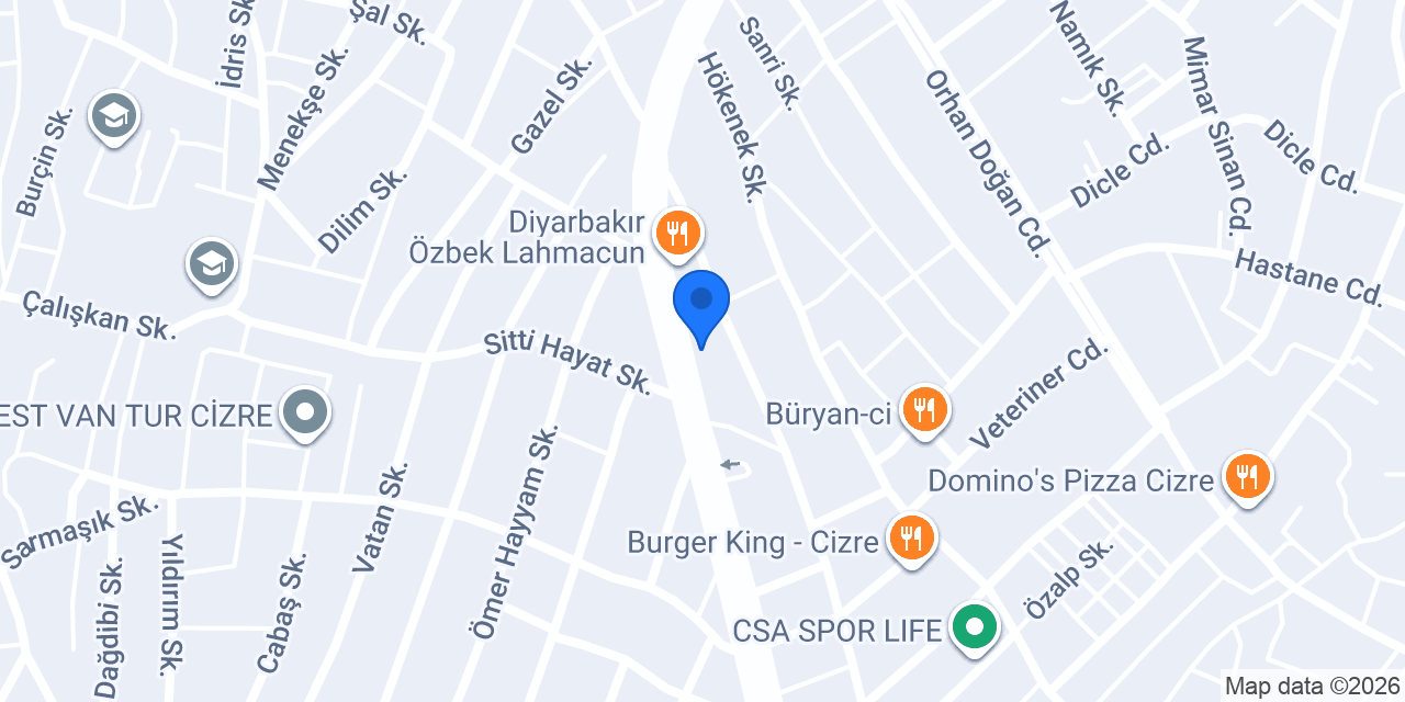 ÇBN GOLD konumu