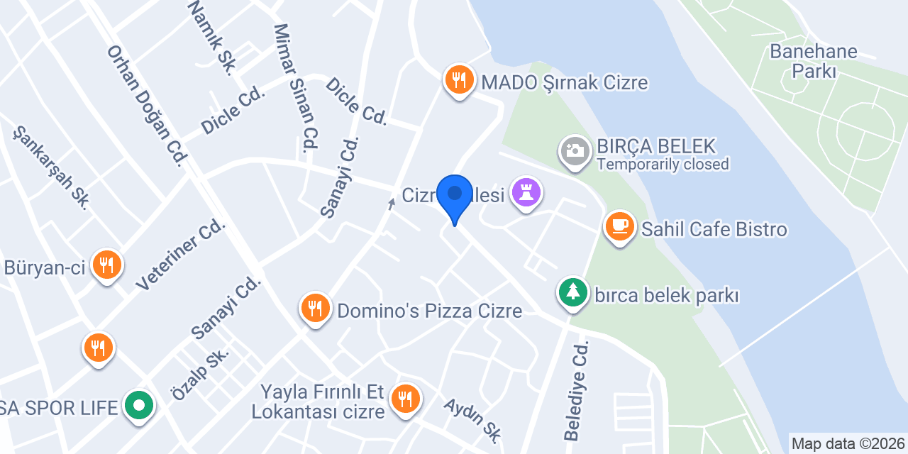 MİR RENT A CAR konumu