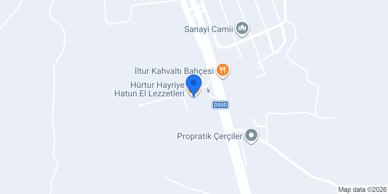 Hürtur Hayriye Hatun El Lezzetleri konumu