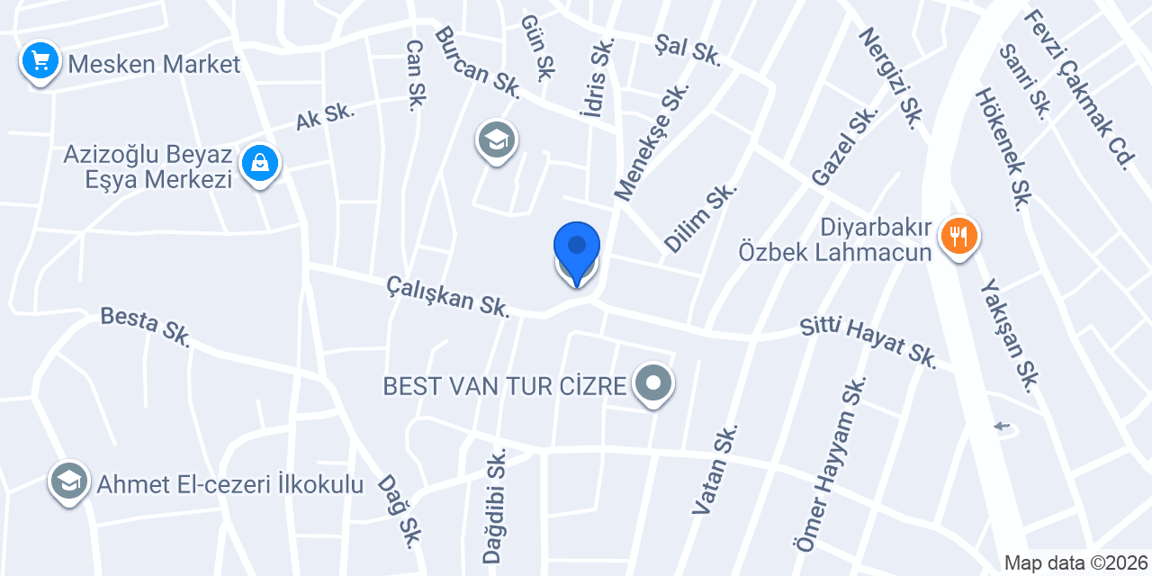 Fatih İlkokulu konumu