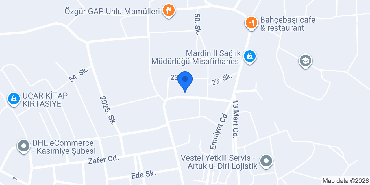 LALEZAR AVM konumu