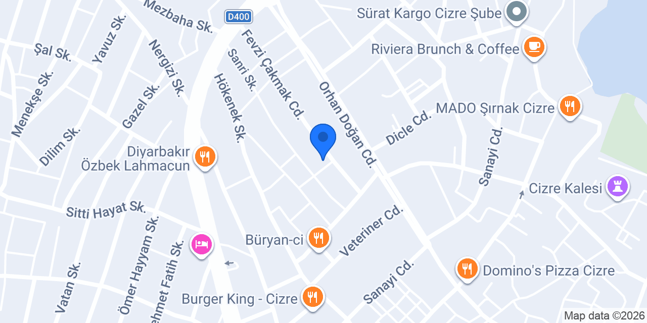 ÖZBEY DÖNER konumu