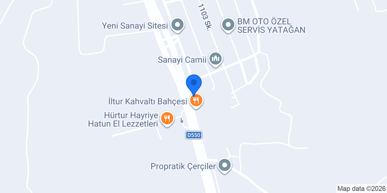 Petrol Ofisi konumu