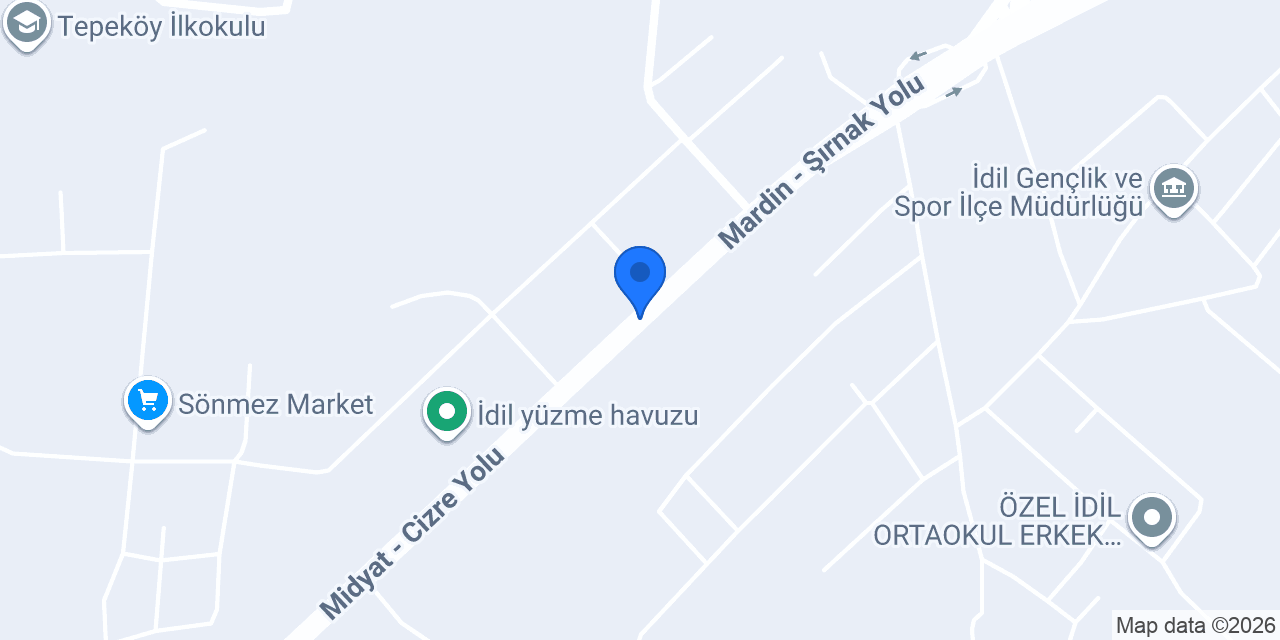 İdil Güneş Panelleri konumu