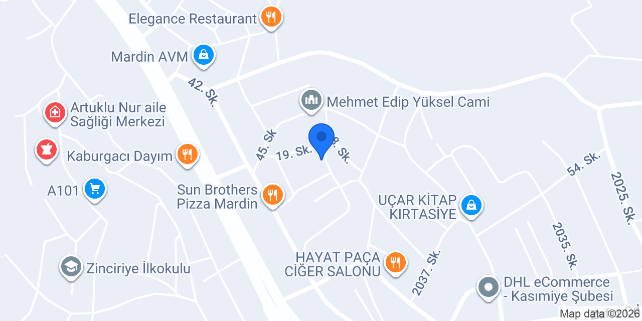 Mardin Vinç konumu