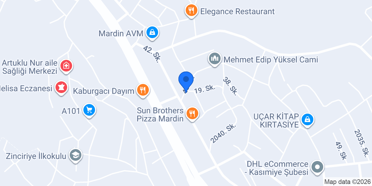 BOTİ RENT A CAR konumu