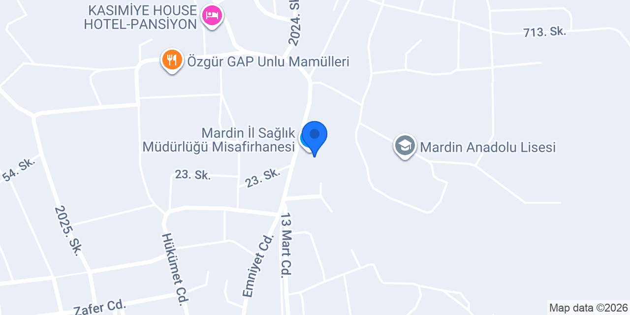 Merdaa Rent A Car konumu