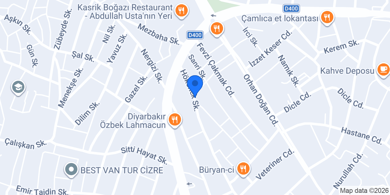 USTAM DÖNER konumu