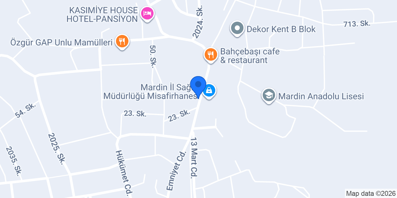 Akar Patisserie konumu