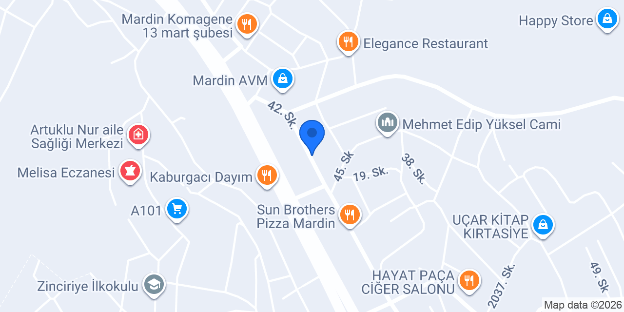 Çınar mobilya konumu