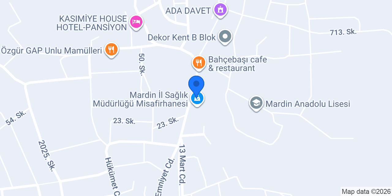 Verem Savaş Dispanseri konumu