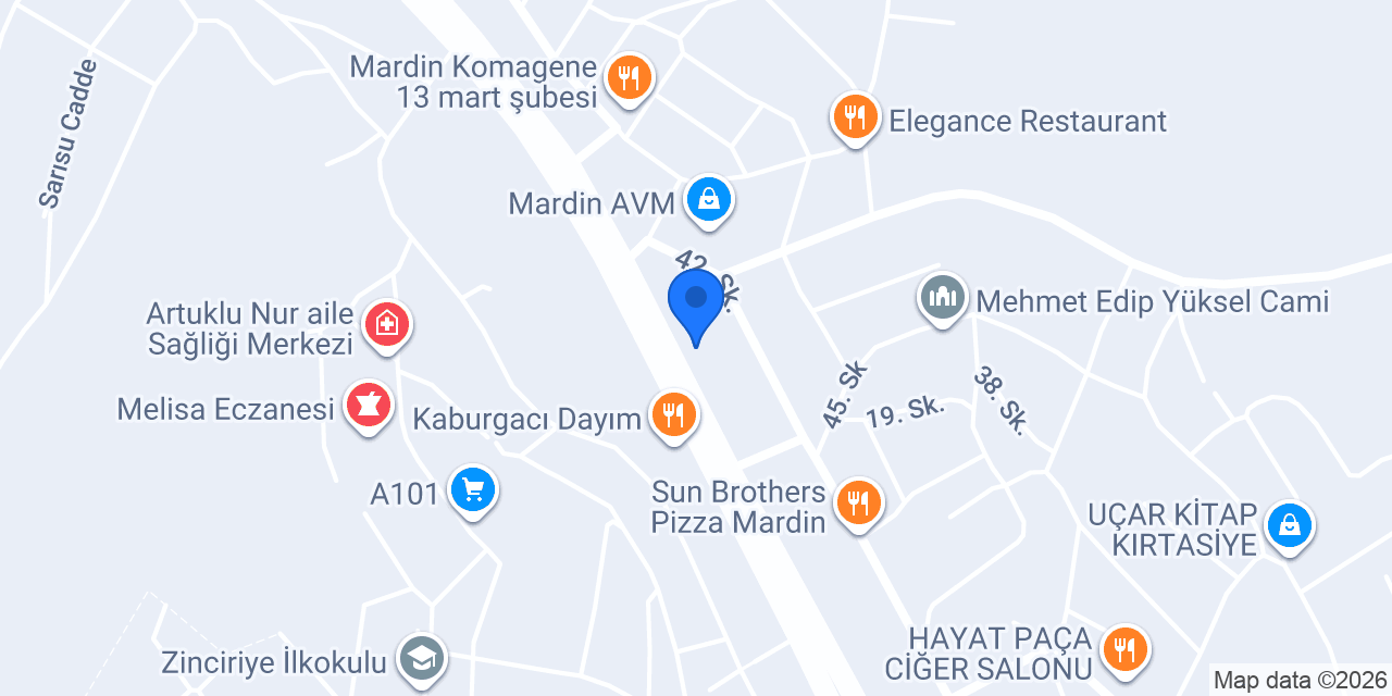 Hakan Gülöz kuaför konumu
