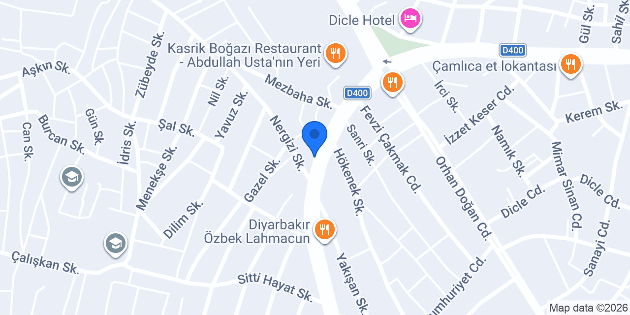 MCK Diş Kliniği konumu