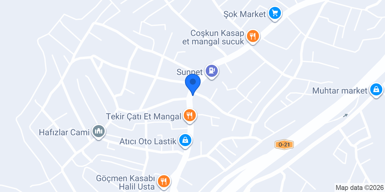 Yörükoğlu Kasap Ramazan konumu