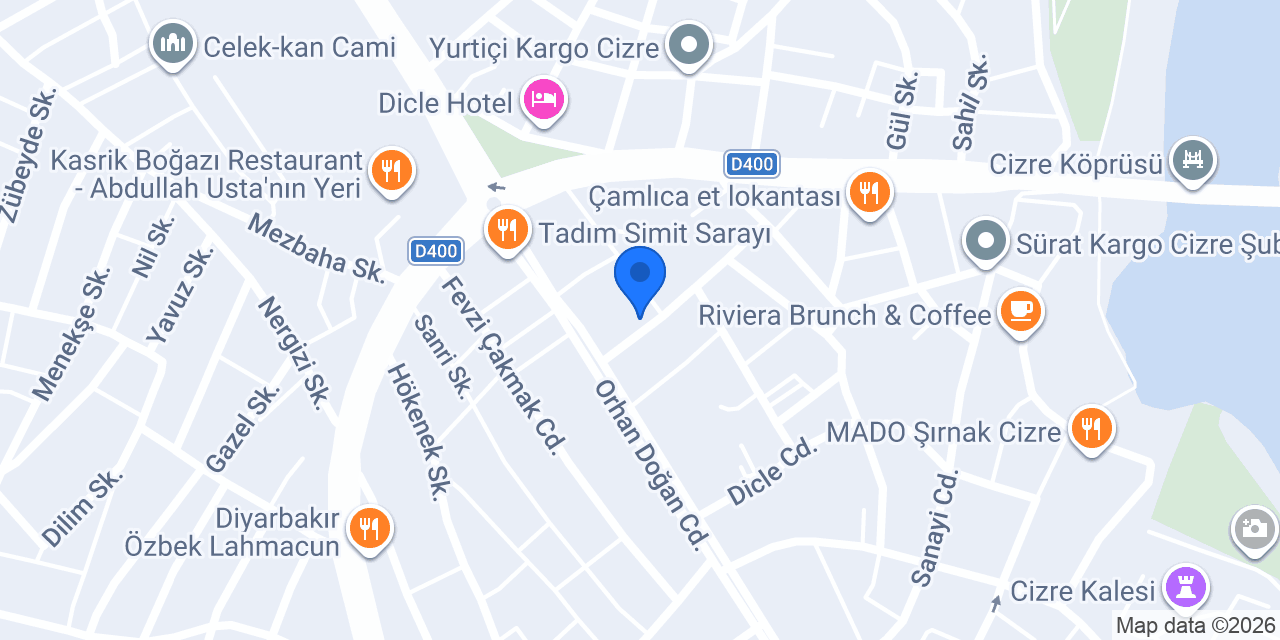 RUVANAS VETERİNER KLİNİĞİ konumu