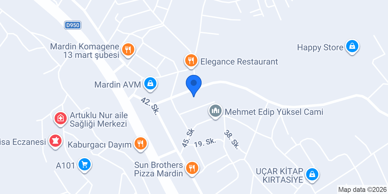 Mardin Pegem Akademi konumu