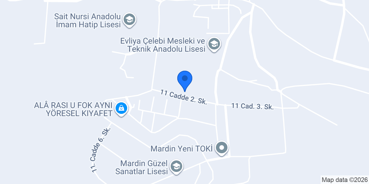 MARDİN SULTAN ABDÜLHAMİT HAN İMAM HATİP ORTAOKULU konumu