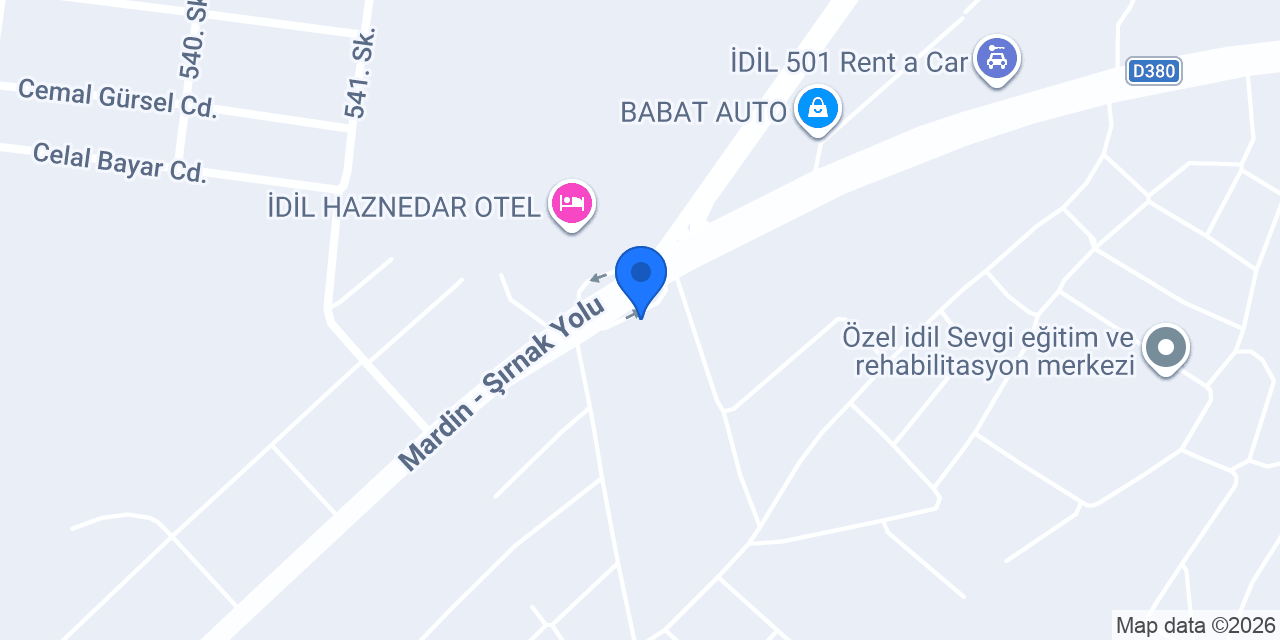Petrol Ofisi konumu