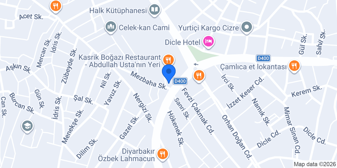 CİZRE KLİMA ÖZEL SERVİS konumu