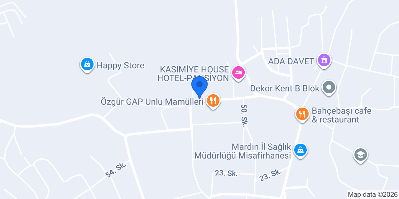 Mars Çiçekçilik konumu