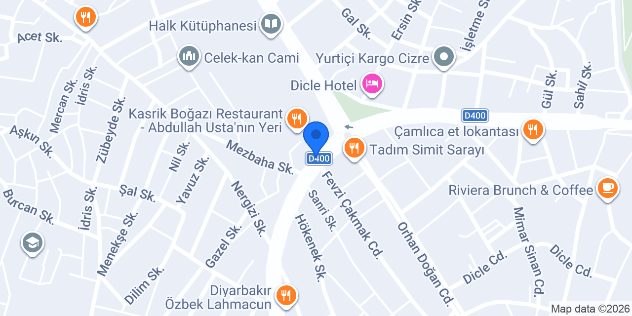 Azizoğlu Eczanesi konumu