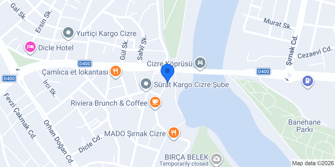 Nehir Burger konumu