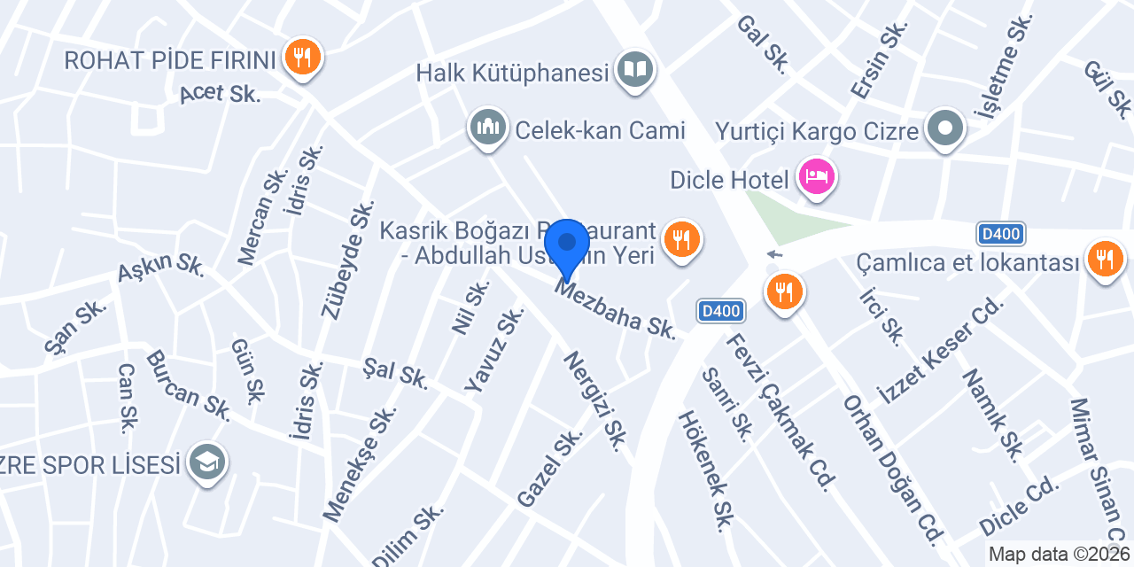 Halk Pastanesi konumu