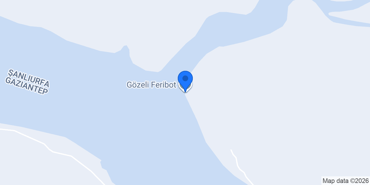 Gözeli Feribot konumu