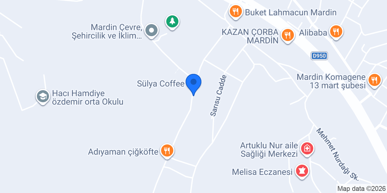 Miraç Pide Fırını konumu
