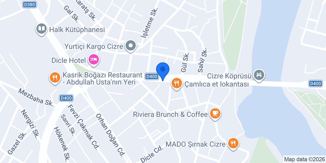 Önen Market konumu