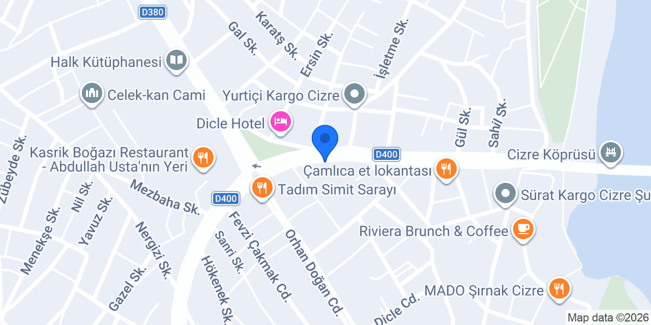 Aziz Pastane Ve Cafe konumu