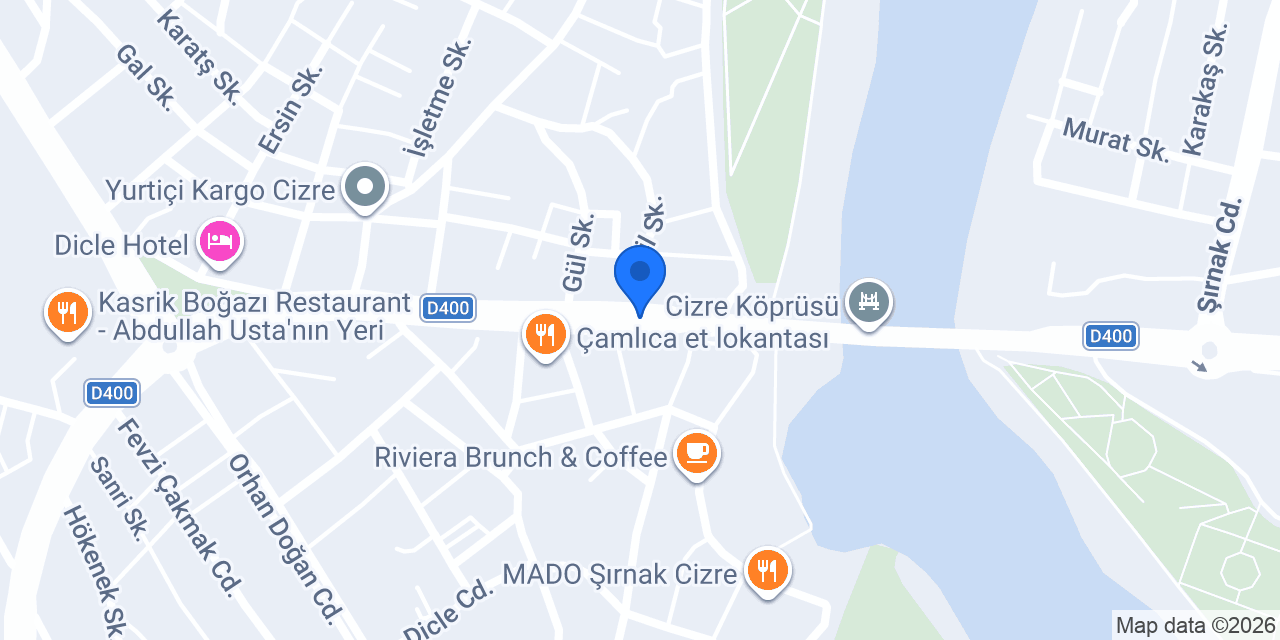 Cizre simit sarayı konumu
