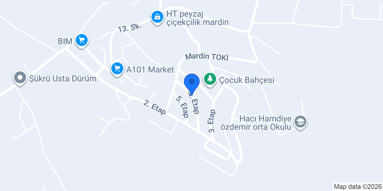Tapu Müdürlüğü konumu