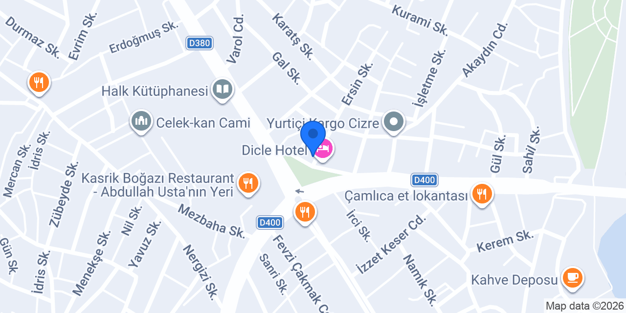 Cizre Nuh Şırnak konumu