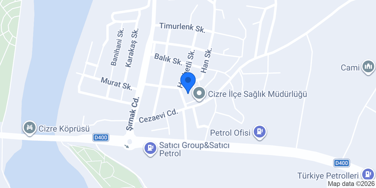 Cizre KETEM konumu