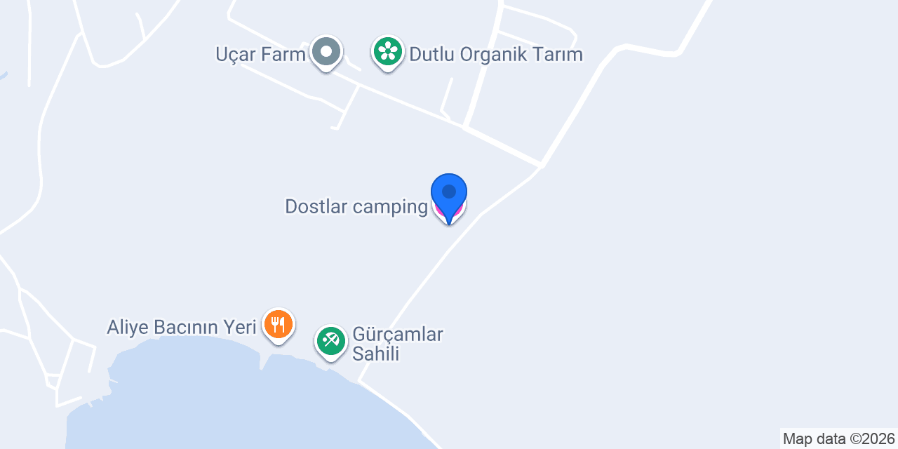 Dostlar camping konumu