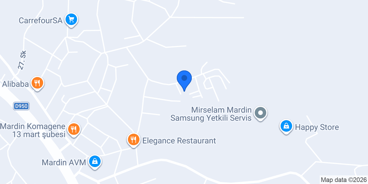 MARDİN USTA DUŞ konumu