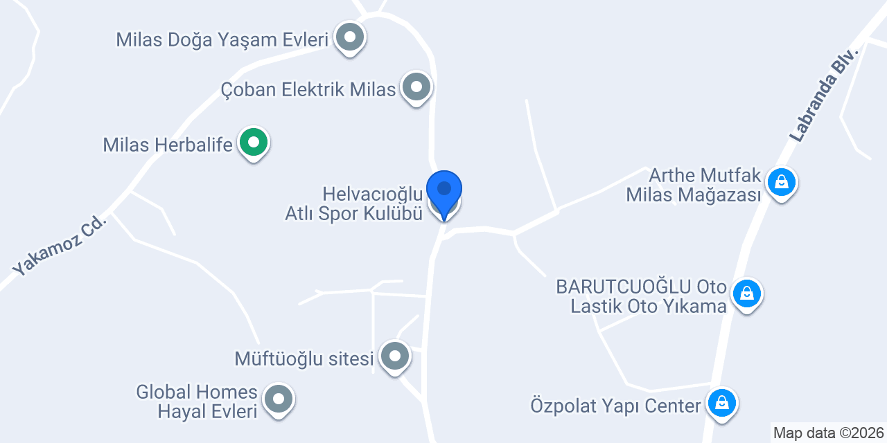 Helvacıoğlu Atlı Spor Kulübü konumu