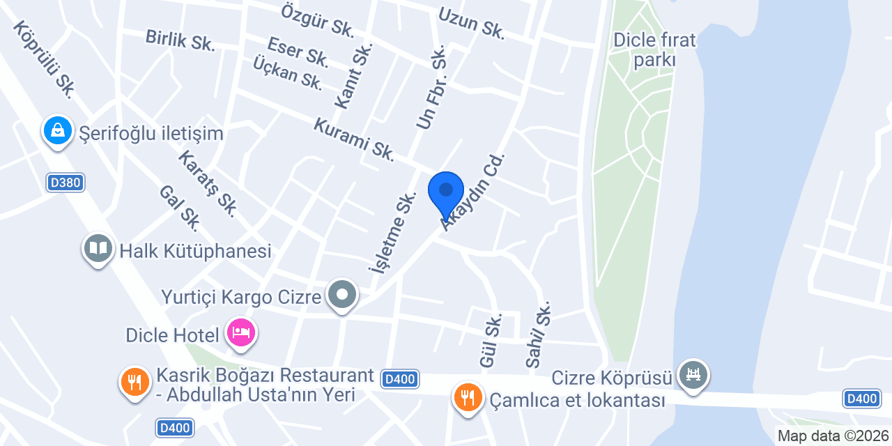 Ayhan Veteriner Kliniği konumu
