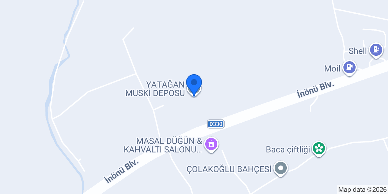YATAĞAN MUSKİ DEPOSU konumu