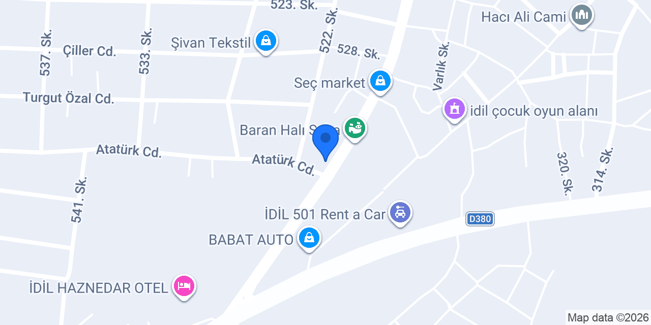 DEMİR YAPI MARKET konumu