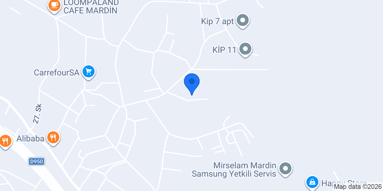 Mardin Doğalgaz Tesisat konumu