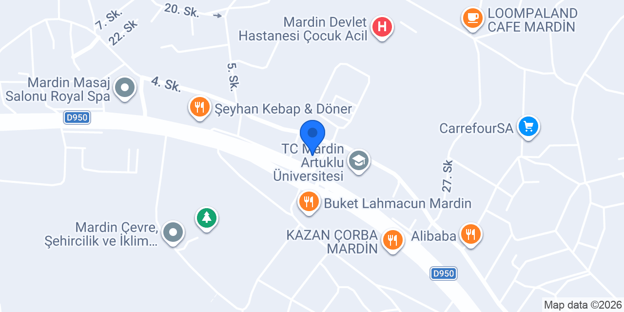 MARDİN ECZANESİ konumu