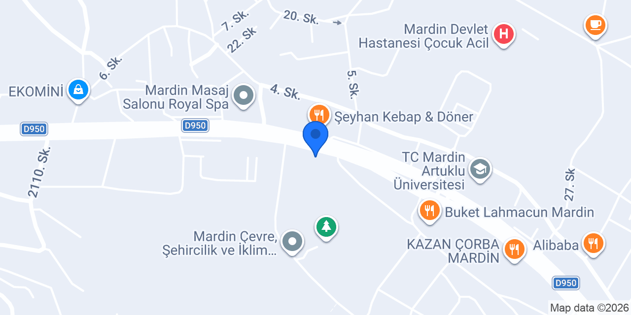 Özel Mar Tıp Merkez konumu