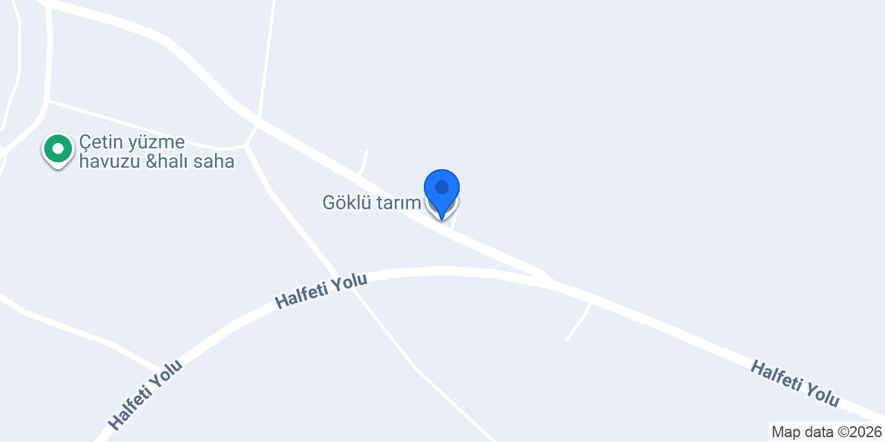 Göklü tarım konumu