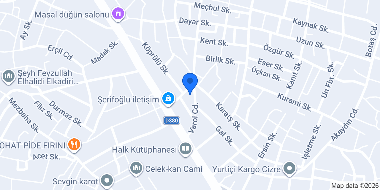 Ulaş yapı elektrik konumu