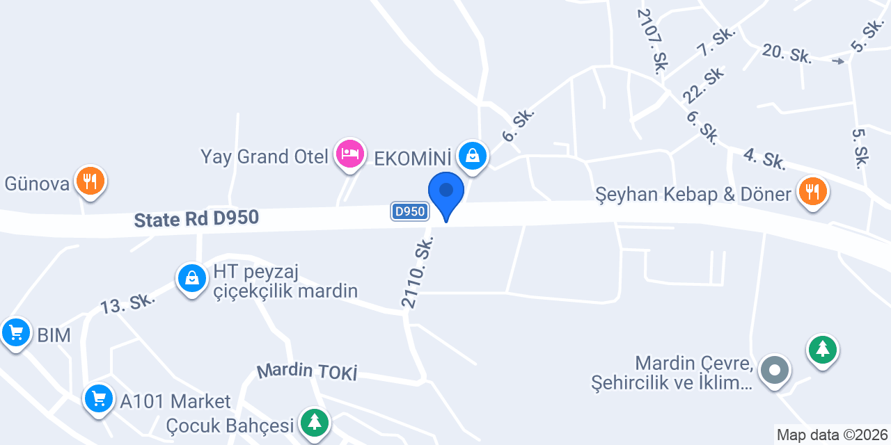 Divanev | Mardin konumu