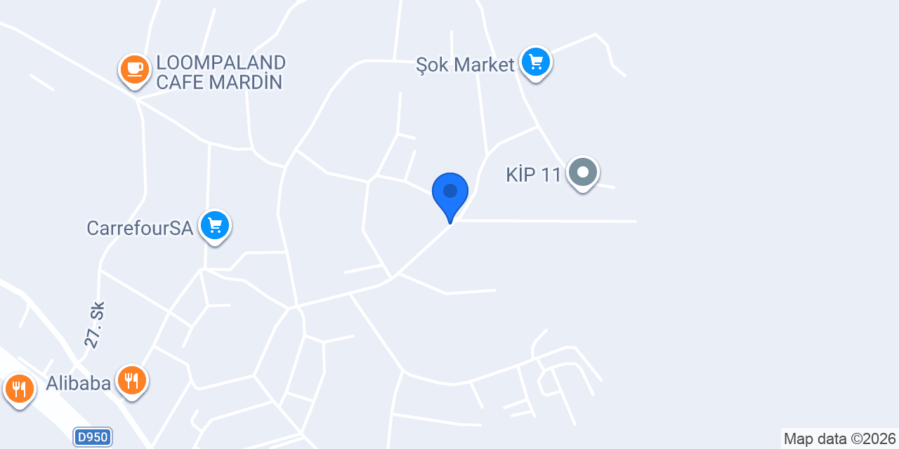MARDİN ÇİÇEKÇİ konumu